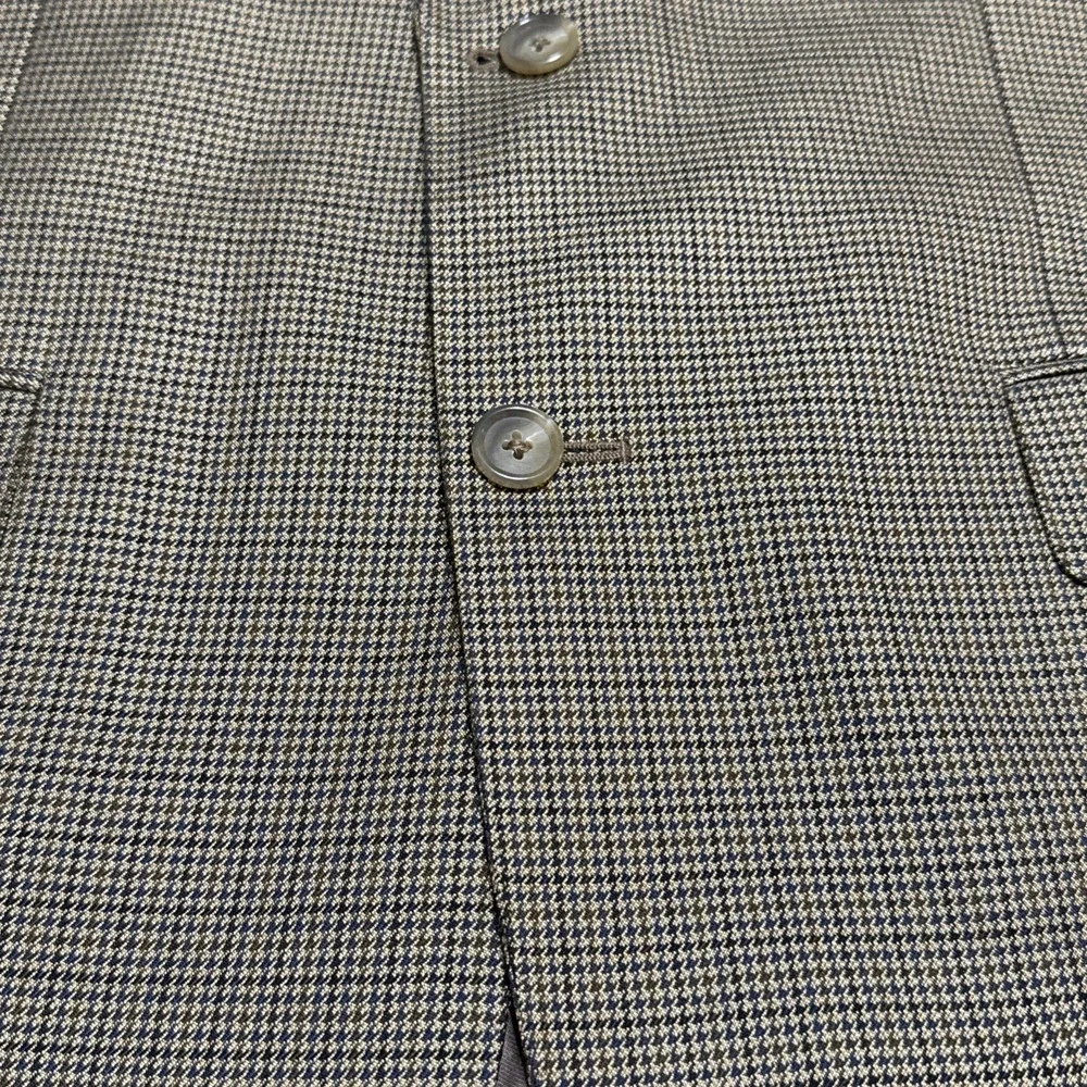 Jos‎ A Bank Signature Gold 39R Allure Houndstooth Silk Wool Classic Heritage